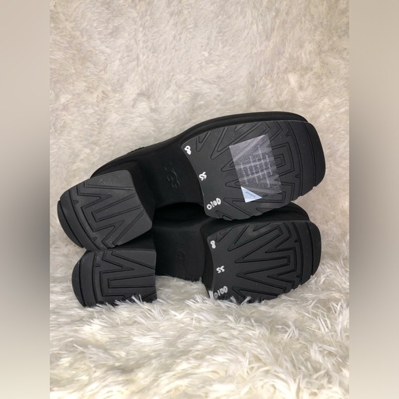 UGG Black Platform Boots size 8 NWOT - Picture 11 of 13